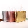 Iridescent Non-woven Tote Bag for Shopping, Clothing, and Gifts