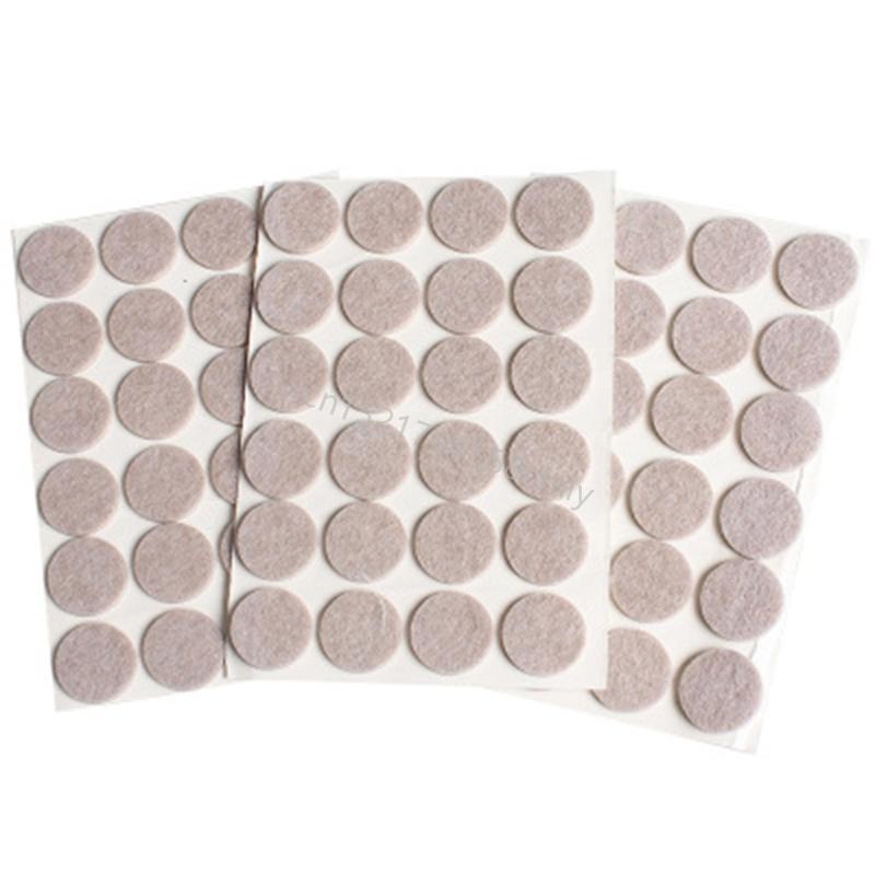 72Pcs Felt Chair Leg Pad Adhesive Floor Scratch and Noise Reducers 6XDE