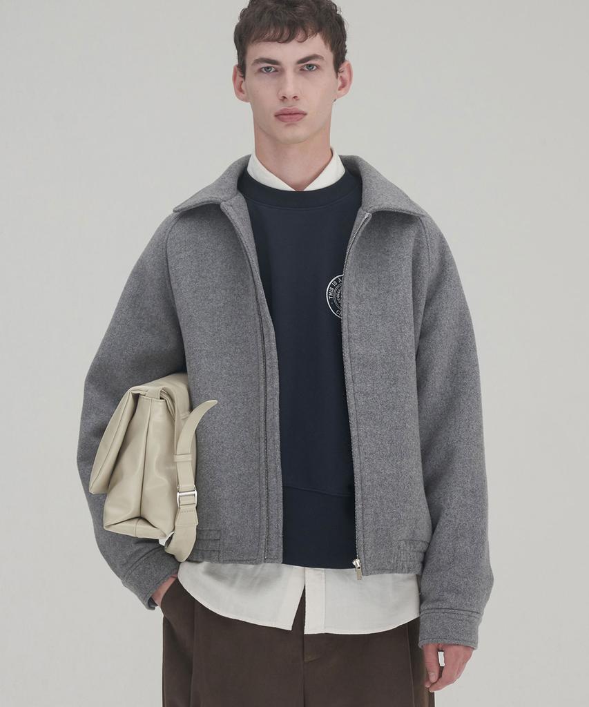 Wmc Less Wool Blouson_Grey