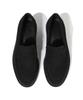 Firenze Atelier Double Welt Basic Sole U-Tip Line Suede Penny Loafers 4031-Qs [Black]