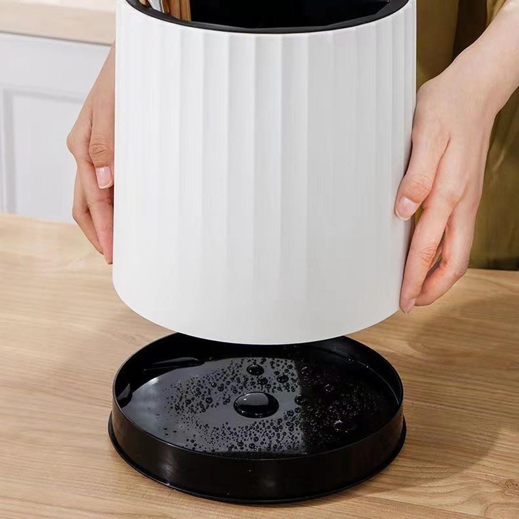 Rotating Knives Holder Plastic Universal Multifunctional Kitchen Chopsticks Knife Block Utensil
