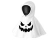 Halloween Ghost Gear Shift Cover Hooded Design Car Manual Transmission Protector Accessory Fit Most Vehicles