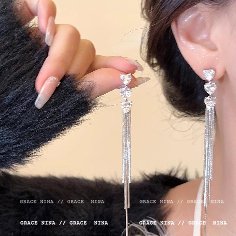Retro Floral Tassel Earrings - High-End Luxury Fashion for Women