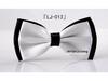 Men's Korean Style Color Block Bow Tie - Custom Business Casual & Formal Fashion Accessory