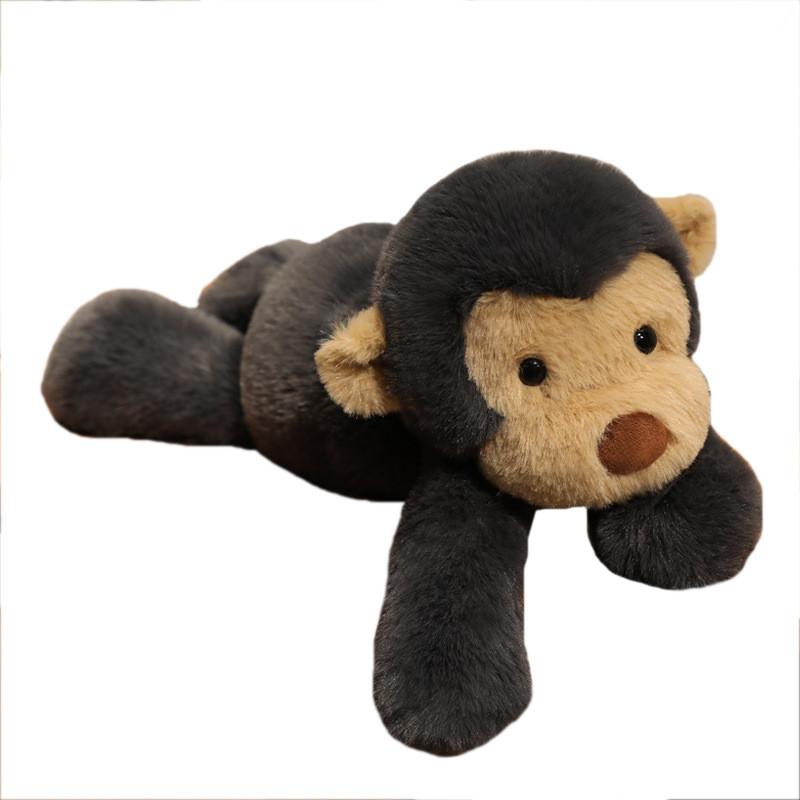 Doll Wave Monkey Hair Doll Baby Soothing Doll Plush Toy Gift 40cm Simulation