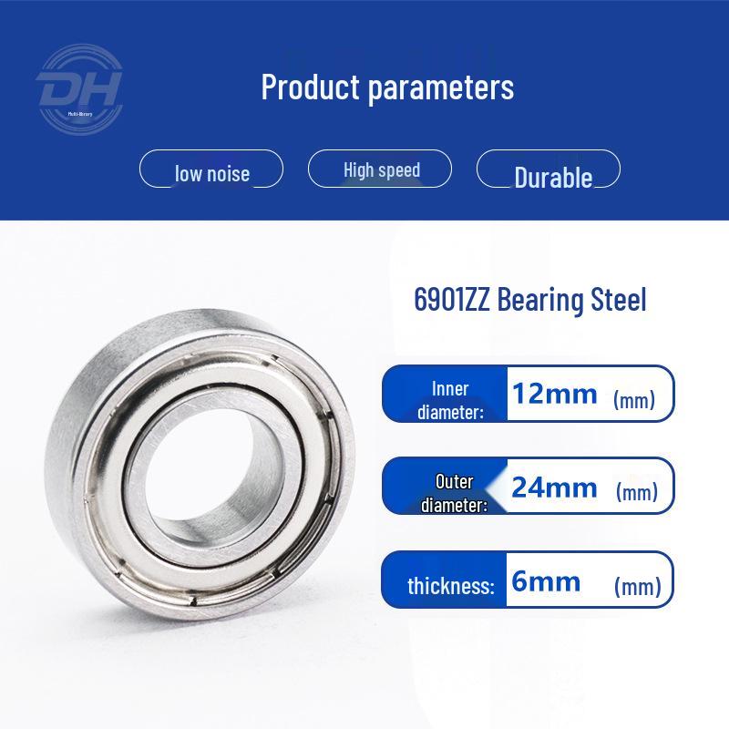 Precision Stainless Steel Ball Bearings: Deep Groove 6007, 6008, Miniature 6003