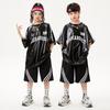 Kids Hip Hop Dance Performance Set Loose Streetwear Jazz Costume Boys Girls