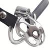 1ks mužský pás cudnosti s kovovou klecí na penis z nerezové oceli mužské hračky pro potěšení Velké BDSM sexuální produkty pro muže gay