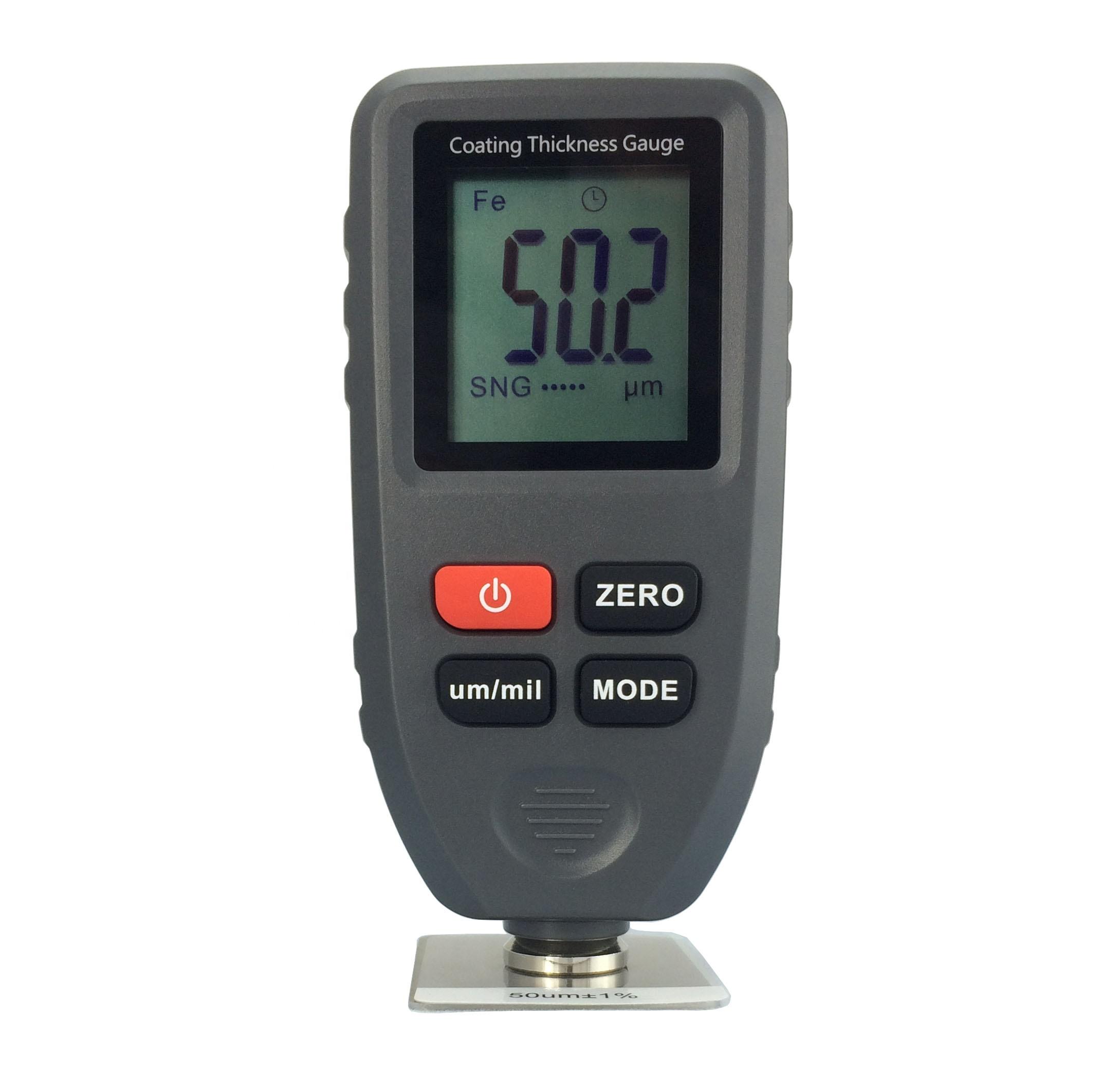 FN Type TC-100 Digital Coating Thickness Gauge Thickness Meter Measurement Range: 0~1300um чёрный