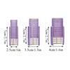 2Pcs/Set No Heat Hair Curlers Self Grip Hair Roller Heatless Lazy Bangs Curler ~