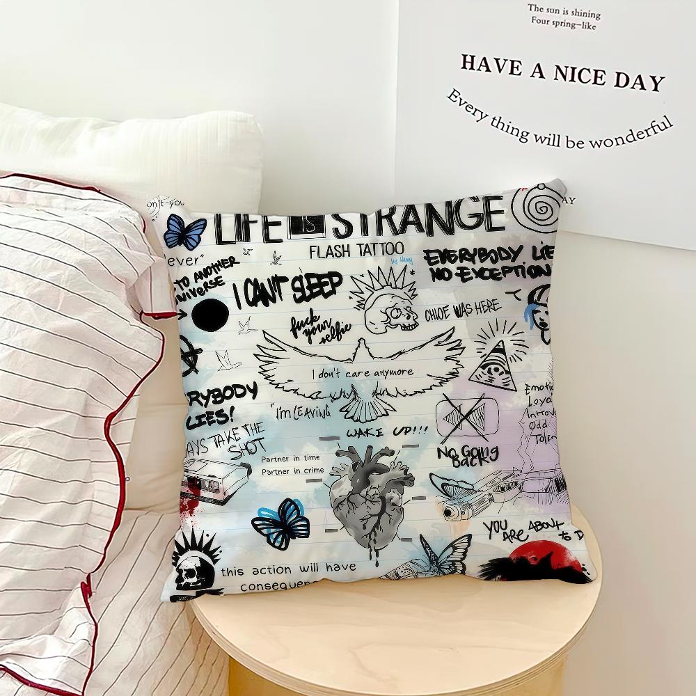 Classic Game Art Cool L-Life Is S-Strange Comfortable Soft Hogar Pillowcase Sofa Living Room Bed Home Decor Protective Covers