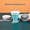 Folding Cup Foldable Collapsible Telescopic Silicone Water Bottle Outdoor Travel Children Cups Teacups Ware Jug Drink Water
