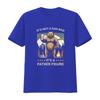 Its Not a Dad BOD Father Figure T Shirt vintage Washed Comfortable Breathable Soft graphic Casual Slightly Stretched Versatile
