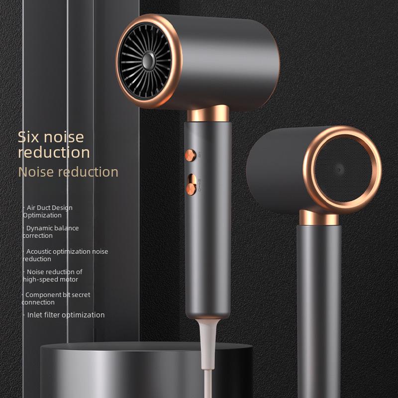 High-Power Blue Light Hair Dryer for Salon and Dorm Use