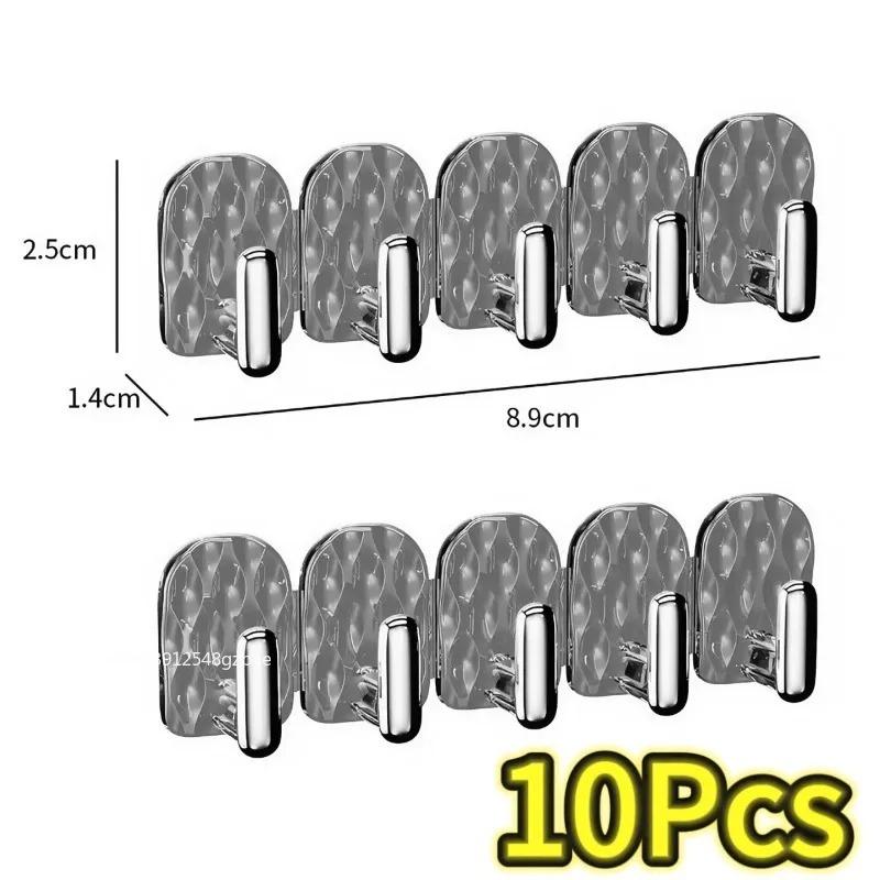 5-20pcs Multi Row Mini Hook Necklace Storage Rack Jewelry Display Rack Hanging Necklace Racks Hanging Necklace Wall Hangings