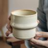 Featured Gourd Shape Retro Ceramic Handless Cup Personalized Teacup Hand Cup Wine Cup Export