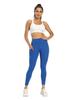 European & American Athletic Yoga Leggings with Pockets - High-Waisted, Hip-Lifting, Ideal for Fitness & Running.