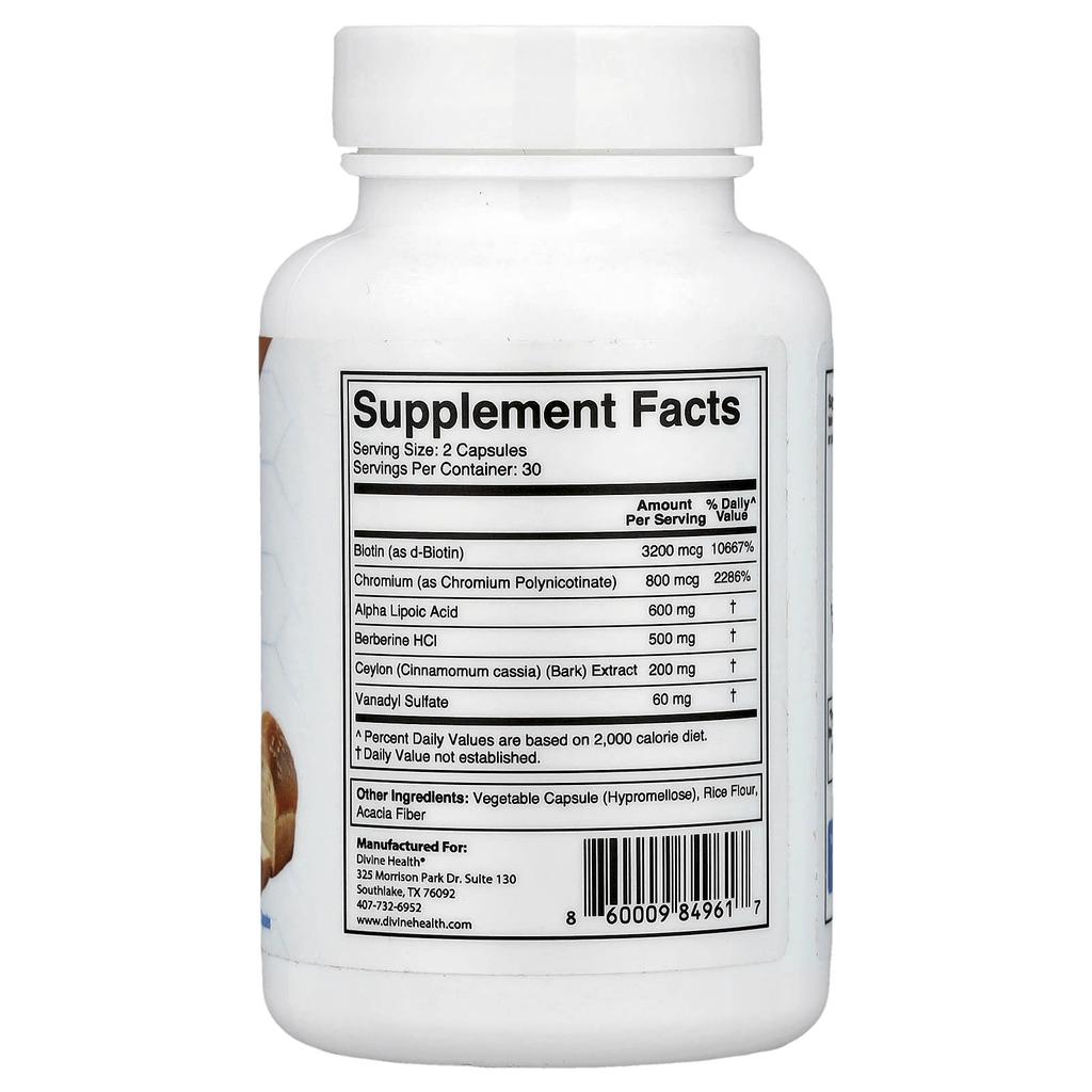 Carbohydrate Support, 60 Capsules