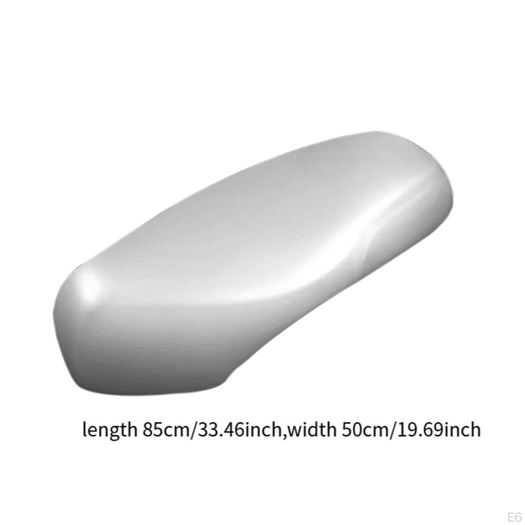 Potah sedla motocyklu PU kožený rukáv Elastický chránič pro všechny roční období Léto