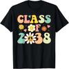 Vorschulklasse 2038 Schule Retro Groovy Hippie Mädchen Vintage T-Shirt