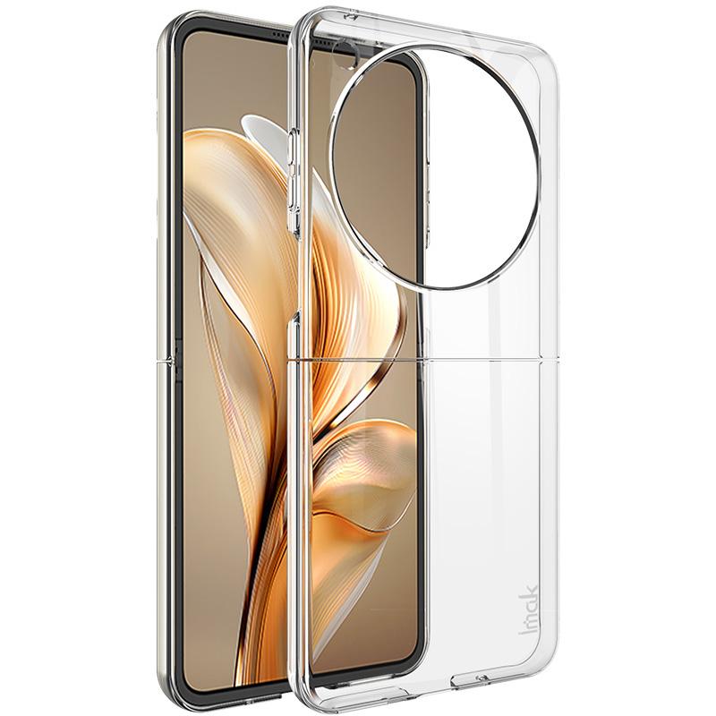 

IMAK Crystal Case II Pro for ZTE nubia Flip 5G Clear Case Two-Piece PC Phone Cover (Upper Cover+Lower Cover) A