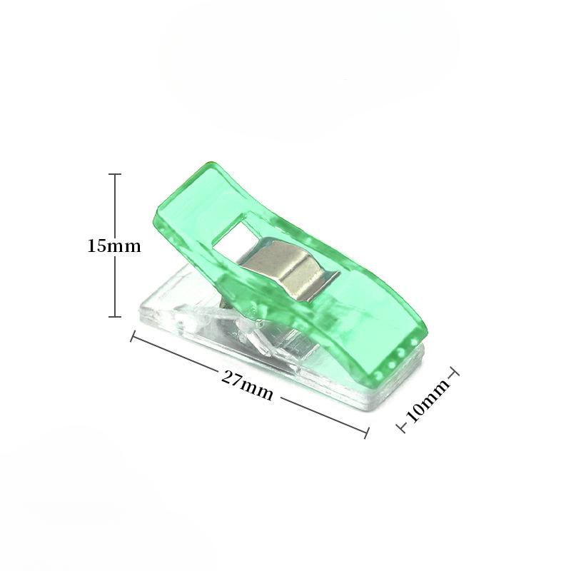 Multipurpose Sewing Clips Colorful Binding Clips Plastic Craft Quilting Clips Sewing Craft Clamps for DIY Sewing Binding