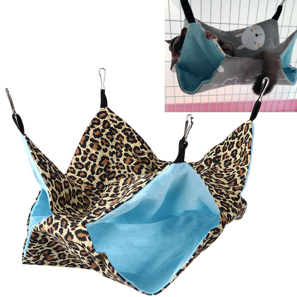 Double Layer Canvas Pet Hammocks Hanging Bed Sleeping Bag for Small PetType C