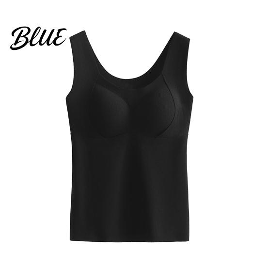 Women Thermal Tank Winter Warm Padded Breathable Sleeveless Underwear Top for Camisole Undershirt Base Layer
