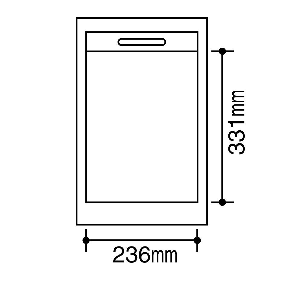 Kokuyo Clear Shutter 7 Case, Tiers, SC-G7M