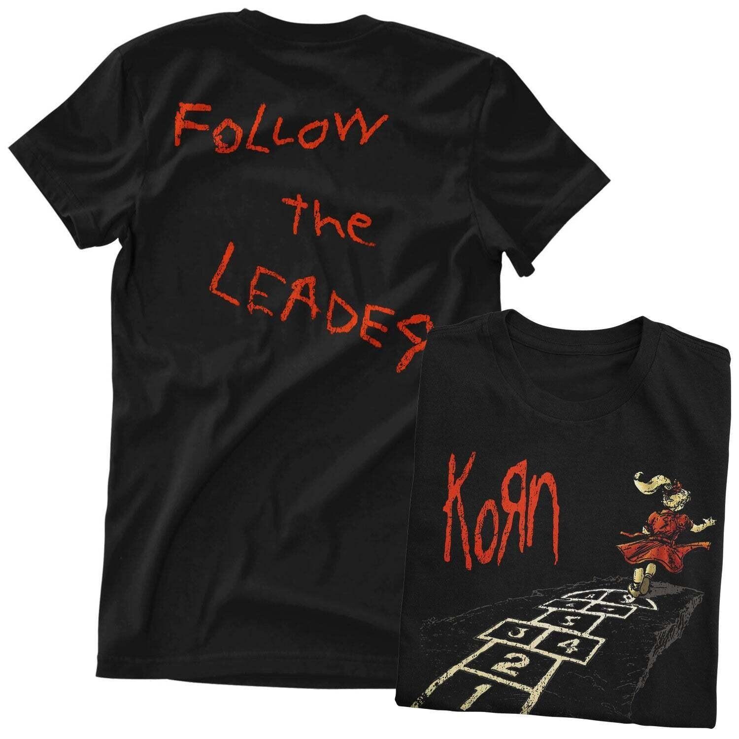 T-Shirt Pour Homme Officiellement Licencié Korn Follow The Leader L