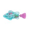 4PCS Robotic Swimming Fish Water Activated Robot Fish Electronic Cat Toy with LED Light for Sink Bathtub Swimming Pool