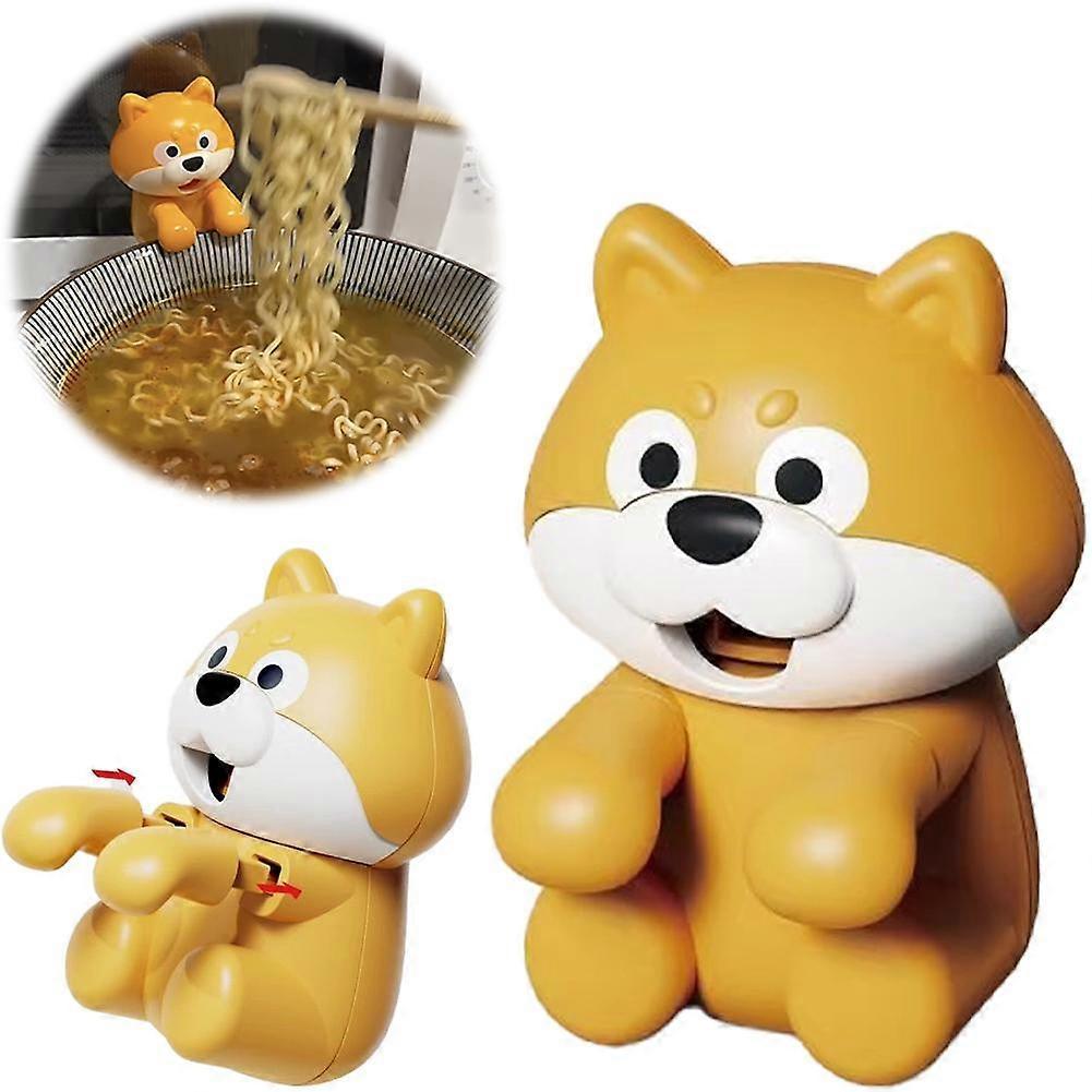 Village Dog Blowing Fan Mini Cartoon Mouth Bowl Mouth Blowing Hot Water Cooling Artifact Portable Eating Fun Cute