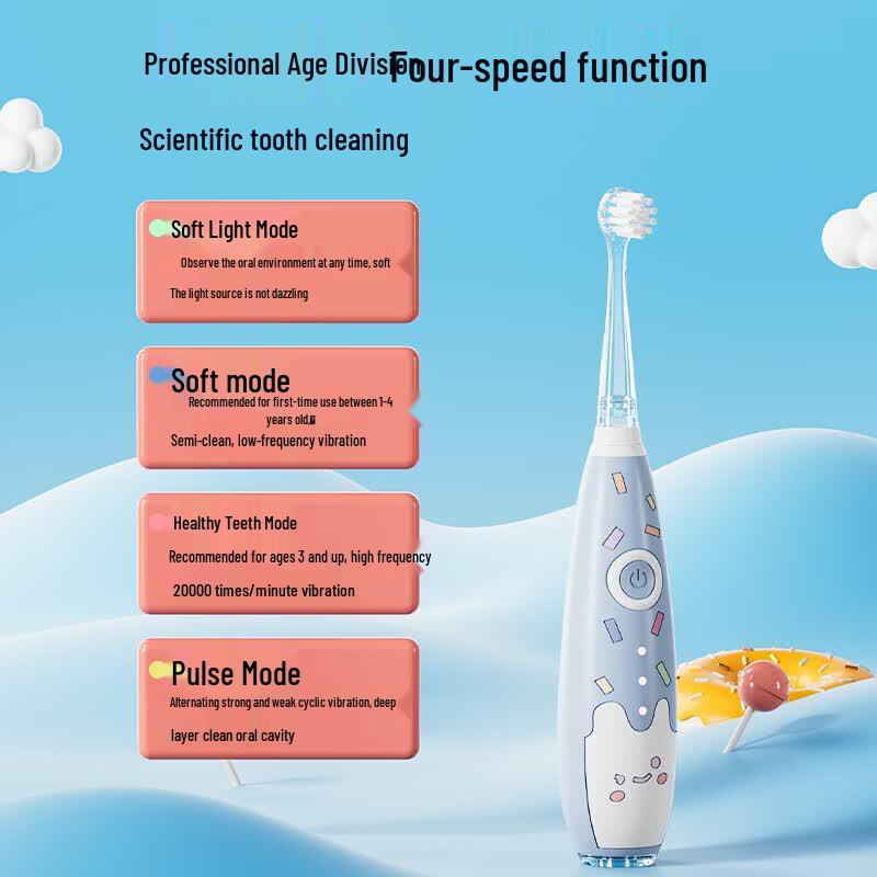 KUTA Ice Cream Kids Electric Toothbrush (6-10 Years)
