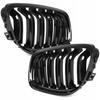 Nerki Grill Atrapa Czarny Połysk Do Bmw E90 E91Lifting 2008-2013