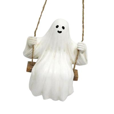 Rückspiegel Geist Deko Schaukelanhänger Auto Ornament Niedliche Autodeko Rückspiegel Deko Schwingender Geist Autoanhänger Harz
