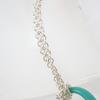 [Pre-owned] TIFFANY 925 Infinity Blue Double Chain Bracelet/j63-10