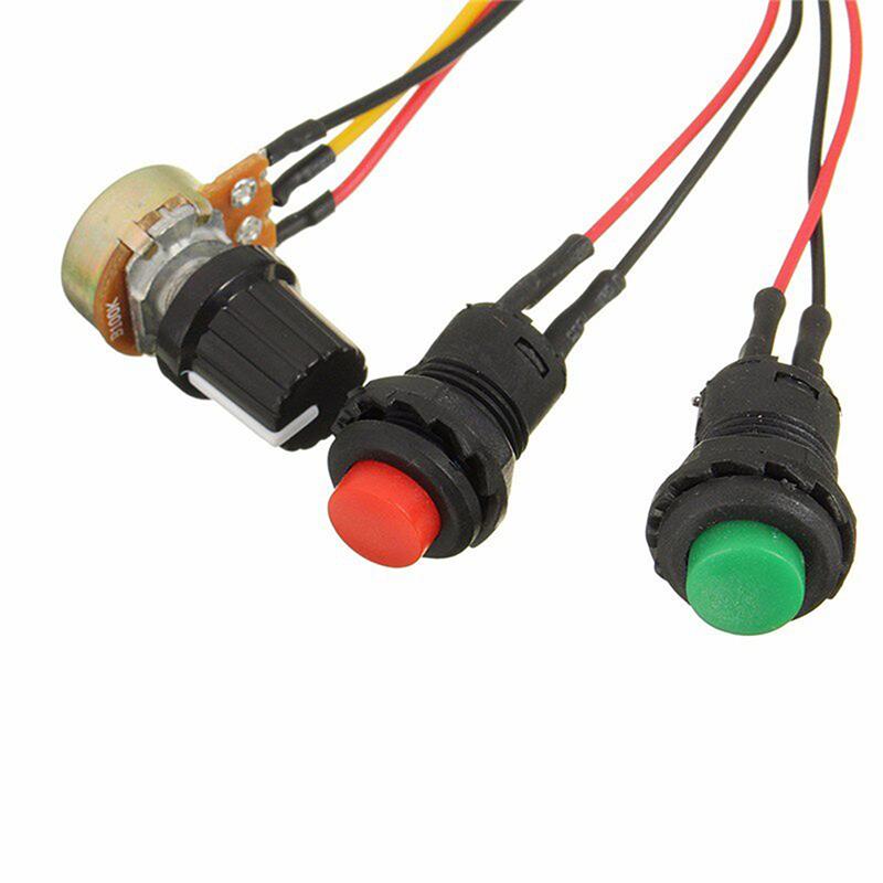 Regolatore Motore DC PWM 6V12V24V Interruttore Avanti e Indietro Controller Motore