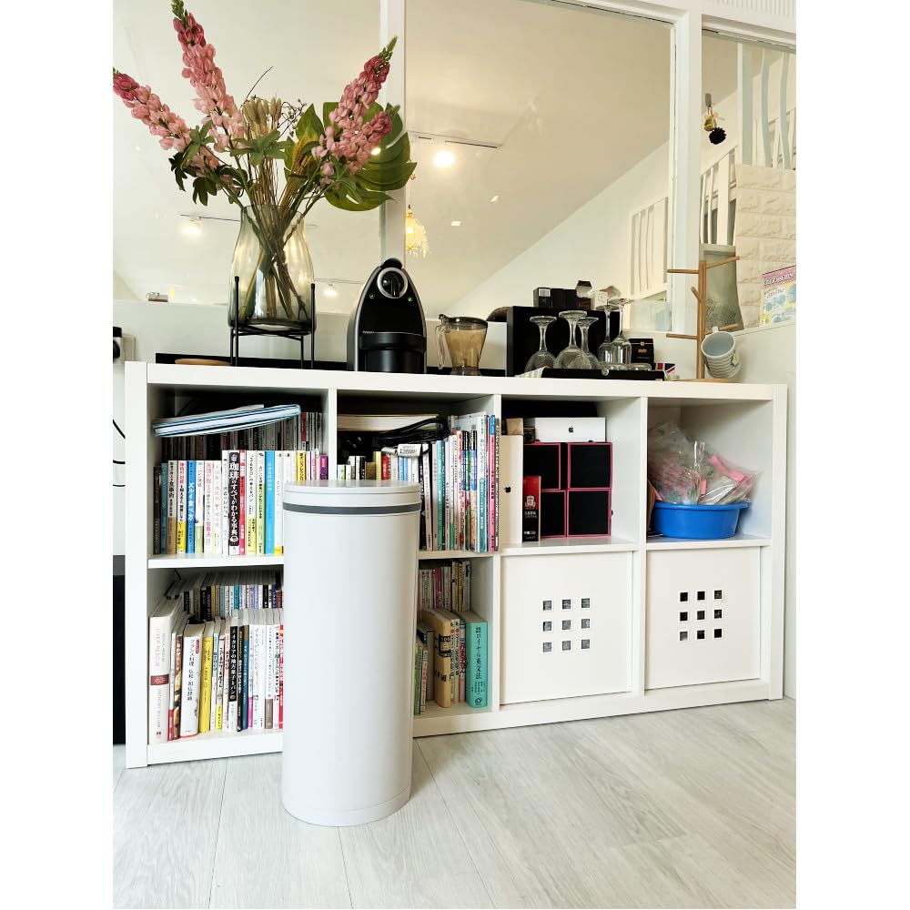 Diaper Disposal Trash Can 21L with 1 Dedicated for Nursing Black DEO/PAIL Cassette, Deodorizing, Deodorizing, Antibacterial, Babies, Care,