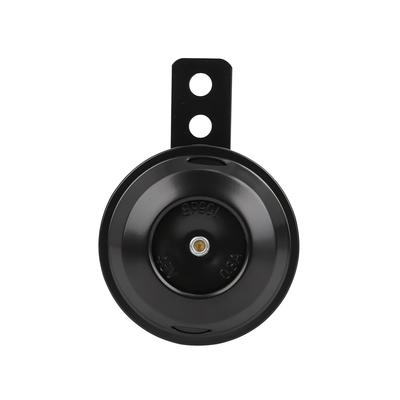 Korna Yüksek Sesli Trompet DC 48V 105dB Motosiklet Elektrikli Scooter Otomobiller İçin, Siyah, 1 Adet