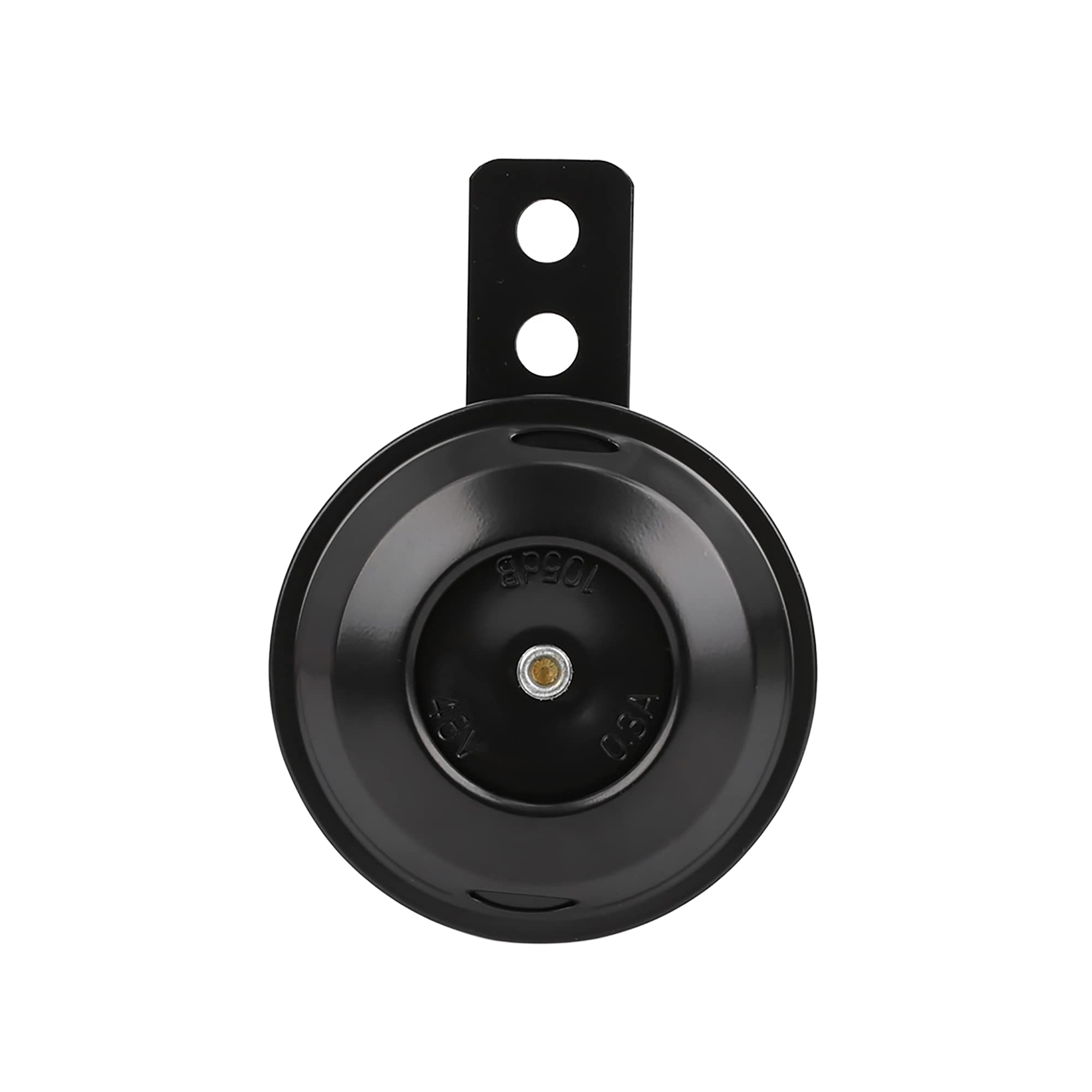 

uxcell Horn Loud Trumpet DC 48V 105dB Motorcycle Electric Scooter for Cars, Black, Pack of 1