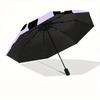 1pc Cat Moon Automatic Open/Close Umbrella, Portable Folding Umbrella for Travel, Themed Events, It is suitable as a gift for various festivals, Outdo
