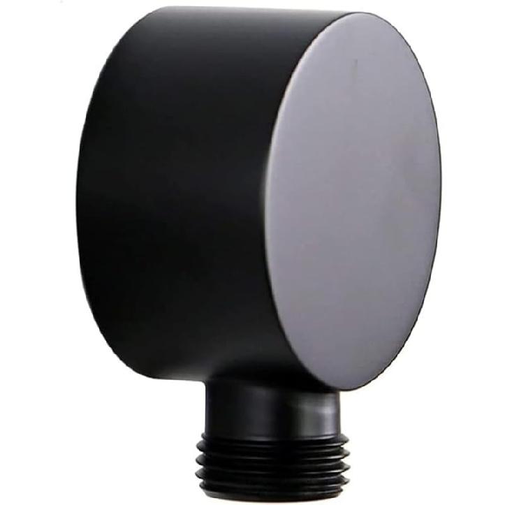 

Латунный 1/2 NPT соединитель для душевого шланга, круглый настенный фитинг, подающее колено, выходной патрубок, настенный, матовый никель Male Thread матовый черный