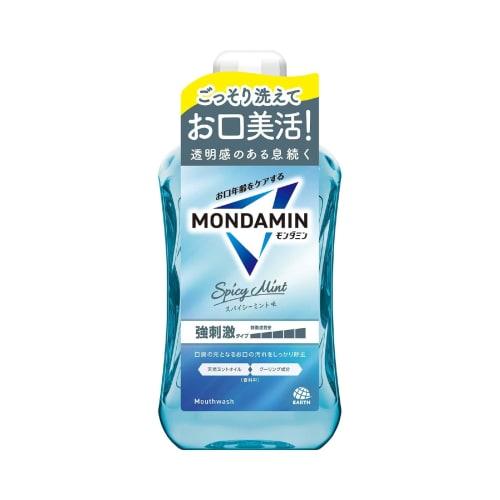Mondamin Spicy Mint Mouthwash, 1000mL, Strong Stimulation, Bad Breath Care, Dental Rinse, Oral Care