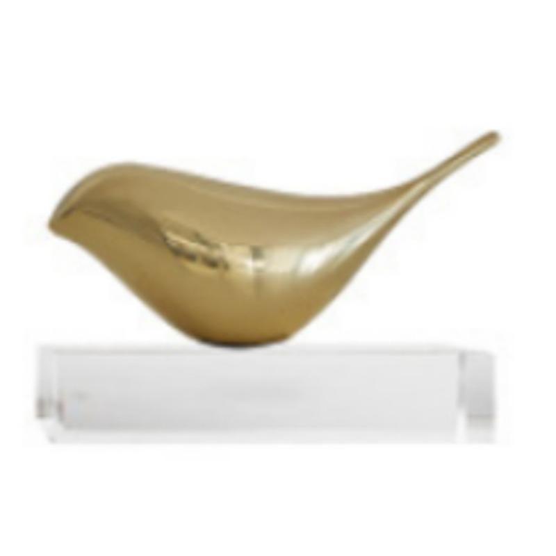 New Chinese and American Bird Ornaments, Handicraft Decoration, Marble Base, Home Modern Model Room, Nordic Accessories