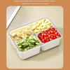 ABS Snackle Box Container With Time Record Party Or Picnic Snack Trays With Compartments Snack Boxes