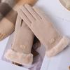 Hang Silk Road Pure Wool Scarf and Gloves Set