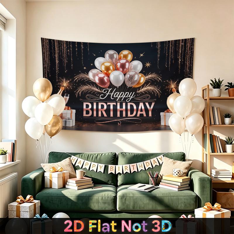 Party Backdrop Birthday Photo Booth Background Front Door Decor
