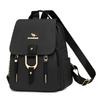 Dual-shoulder Bag - Multi-layered Zipper, Durable and Wear-resistant, Casual Backpack, Large Capacity, Travel Bag, School Bag