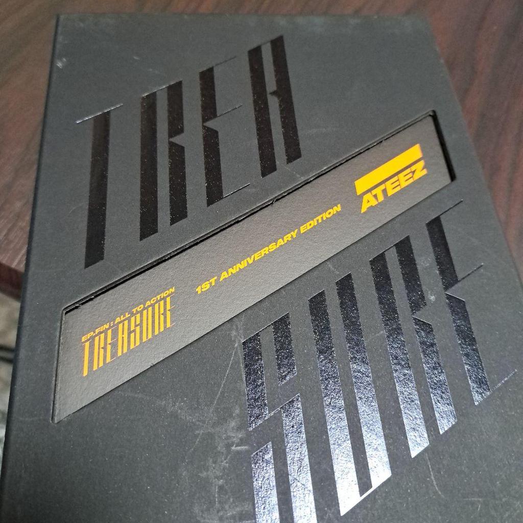 USED] ATEEZ EP.FIN 1st anniversary edition CD – купить по низким