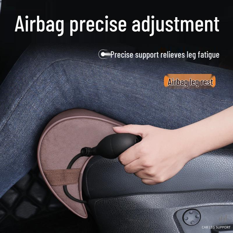 Car Seat Memory Foam Massage Leg Rest and Support Pad for Drivers and Passengers